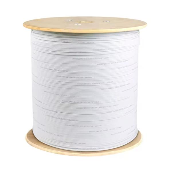 YOFC FRP G657A FTTH Fiber Optic Drop Cable 4 Core Self Supporting Bow Type