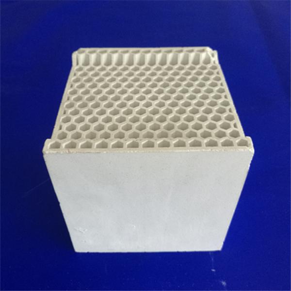 High strength alumina honeycomb ceramic regenerator