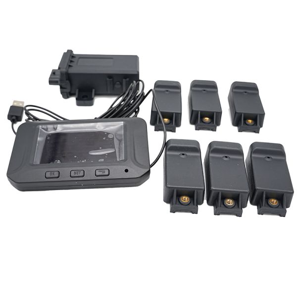 IP67 Commercial Vehicle Tire Pressure Monitoring System For 6 Tires Truck Trailer