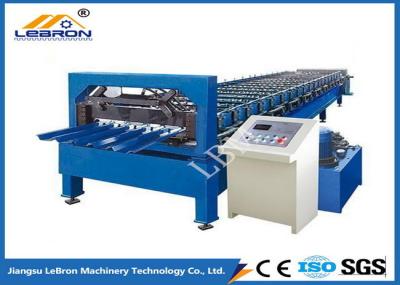 O rolo de aço da telha da cor YX35-125-750 nova que forma o PLC da máquina controlou o rolo da folha do telhado que forma a máquina