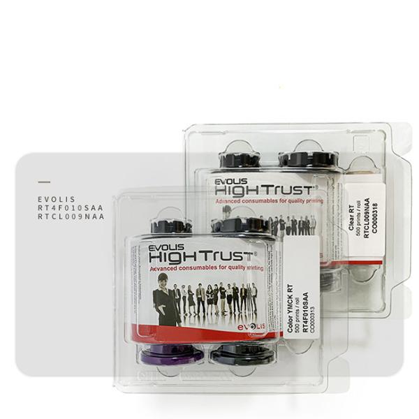 Evolis YMCK Ribbon 98mm for Avansia Card Printer - 500 Prints