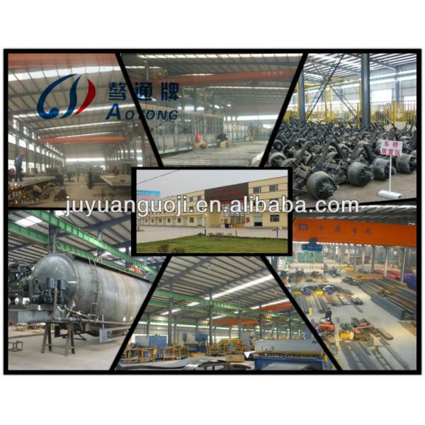 3 оси 60 тонн грузовик открытый грузовой плоскостроительный козырь ограждение полуприцеп с JOST 2