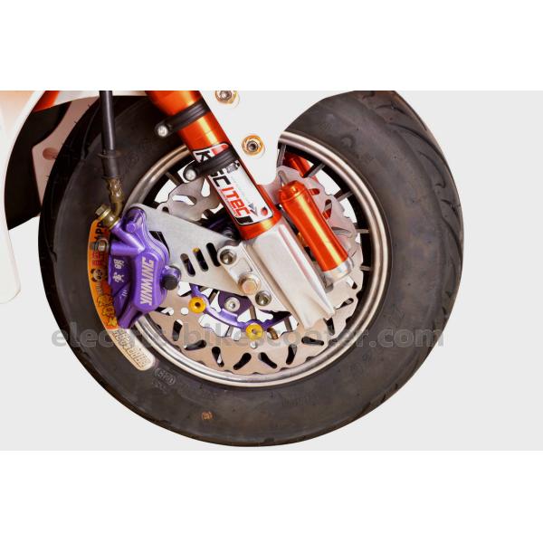 2 Wheeled Powerful Electric Scooter Pedal Assist 48V 600W-1000w 32Ah 90Kmlong Drive Distance