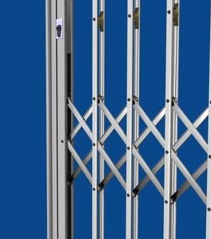 High Safety Aluminium Burglar Trellis door,Sliding with Slam Dead lock