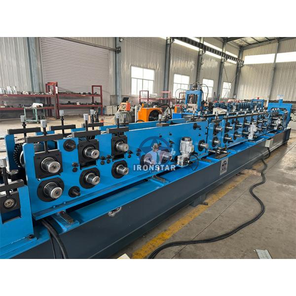 “Factory Direct 80-300mm Adjustable Size C Purlin Roll Forming Machine Automatic C Channel Purlin Forming Machine for Ecuador”