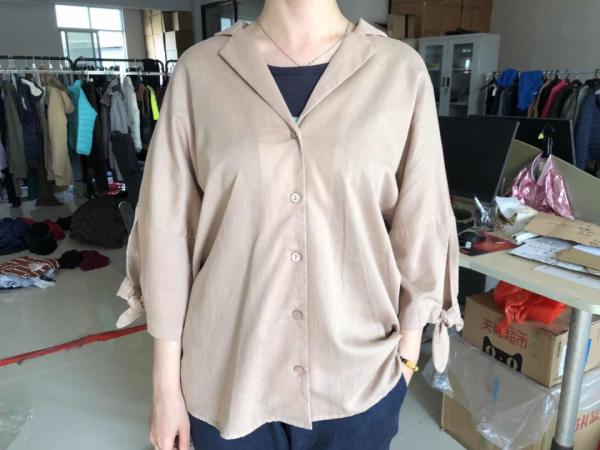 Ladies Casual Shirts / Woman'S Casual Blouse / New Fashion Cheap Shirts