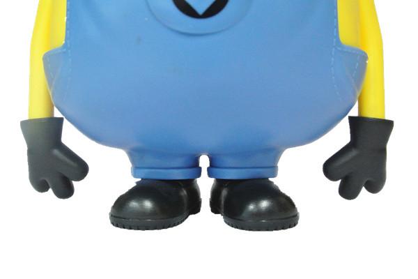 5 - 7 Inch Height Yellow Color Minions Cartoon Shampoo Bottle Made By PVC / ABS Material