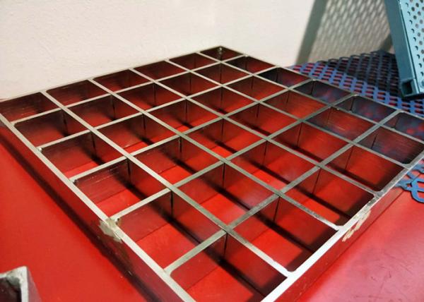500mm*500mm Stainless Steel Grating , Press Lock Steel Grating