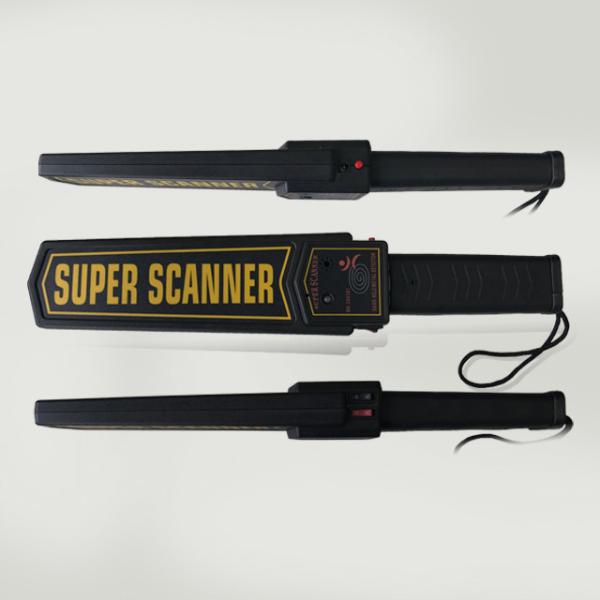 Standard 9V Battery Portable Hand Held Metal Detector With ABS Material