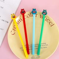 Funny Cute Halloween Signature Pen 0.5mm Black Ink Gift Monster Gel Pen For Children