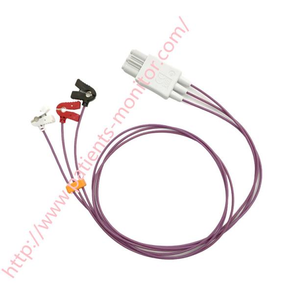 Philipph M1624A ECG Lead Set Unshielded 3 Lead Miniclip AAMI 0.7M 989803144941 Original