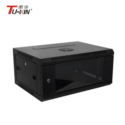 Custom 19 Inch Rack Mount Cabinet , Dustproof 4u Wall Mount Enclosure Cabinet