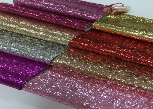 Salon Decoration Wallpaper Glitter Fabric Roll Pu Aritificial Leather