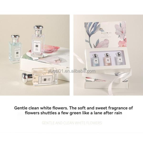 Floral Scented Eau de Toilette Gift Set for Student Girls 30ml 3-piece Vienna Perfume