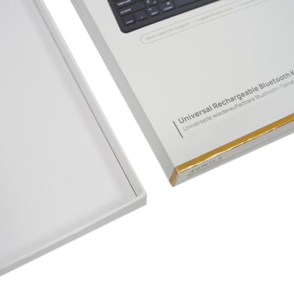 Custom Logo Laptop Computer Cardboard Paper Box Packaging Lid And Base Box For  Wireless Ipad Keyboard