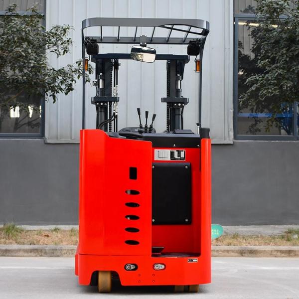 1.5t Stand On Electric Reach Truck With AC Drive HD Wireless Camera