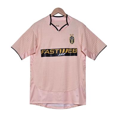 Juventus 2003 saison rétro deuxième à l'extérieur maillot de football maillot Nedved
