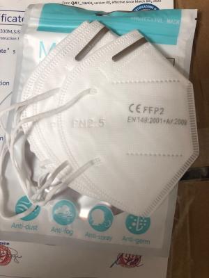 Non Woven Fabric GB2626-2006 Kn95, N95,Ffp2 5 Layer Disposable Face Mask
