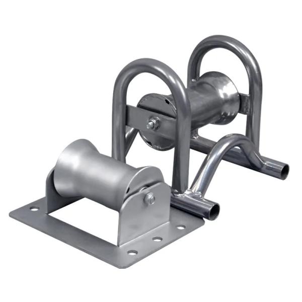 Underground Single Cable Laying Guide Roller Aluminum Nylon Wheel Manhole Cable Roller