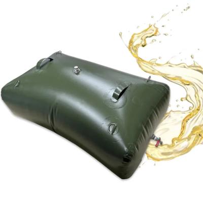 PVC / TPU Coated Fabric Flexible Oil Tank For Gasoline Diesel Storage And Transportation