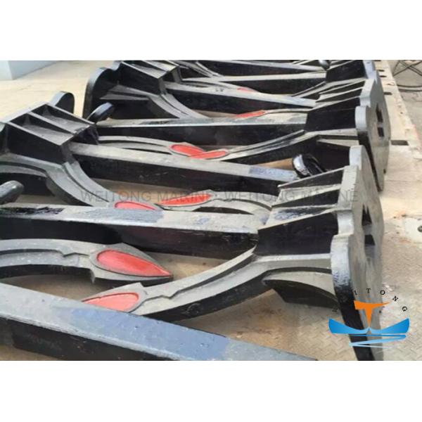 N Type Carbon Steel Anchor Smooth Anchor Flukes For Marine Mooring Equipment