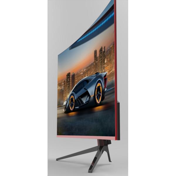 165Hz Curved Gaming Computer Monitors , Frameless 32 Inch Flat Screen Monitor