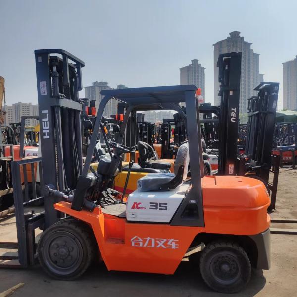 Equipo y maquinaria de construcción de segunda mano para carretillas elevadoras Heli 35