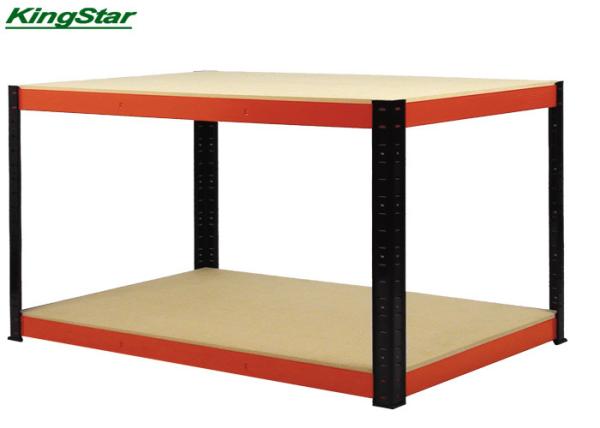 Heavy Duty Boltless Workbench With 300 Kg Capacity Per Layer , MDF board