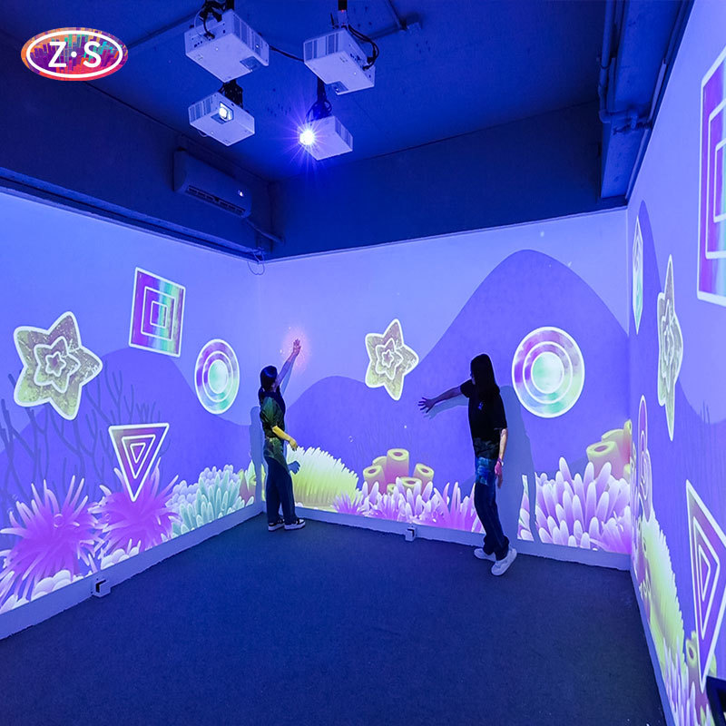 Interactive Projection Solution Immersive Interactive Space for Entertainment Venues
