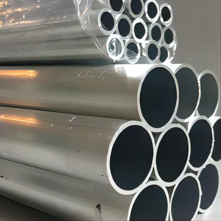 Customized Polished Surface Aluminium Pipe 0.3mm - 50mm Thickness For Radiator