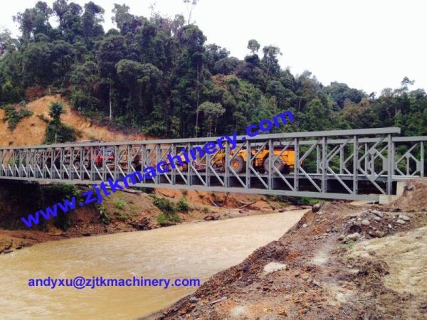 Steel Truss bridge ,prefabricated steel truss ,Mabey Delta bridge, panel bridge ,