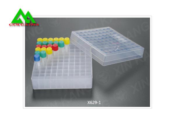 Cryovial Storage Box Medical And Lab Supplies For Liquid Nitrogen Tube