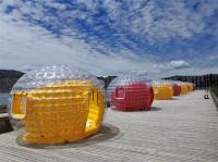 Customzied Commercial Advertising Odourless Inflatable Event Tent Dia 2.7m Outdoor