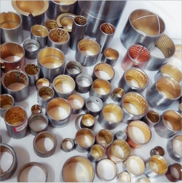 Jf800 Gunmetal Bronze Bimetal Bearing Bushes Groove Design