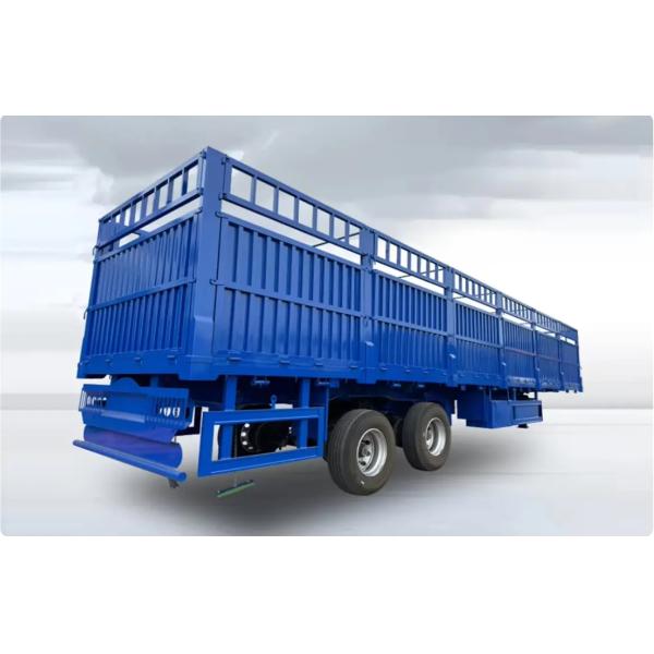 CIMC 3 essieu 12500*2500*3800mm 60T paroi latérale 1800mm ou personnalisé