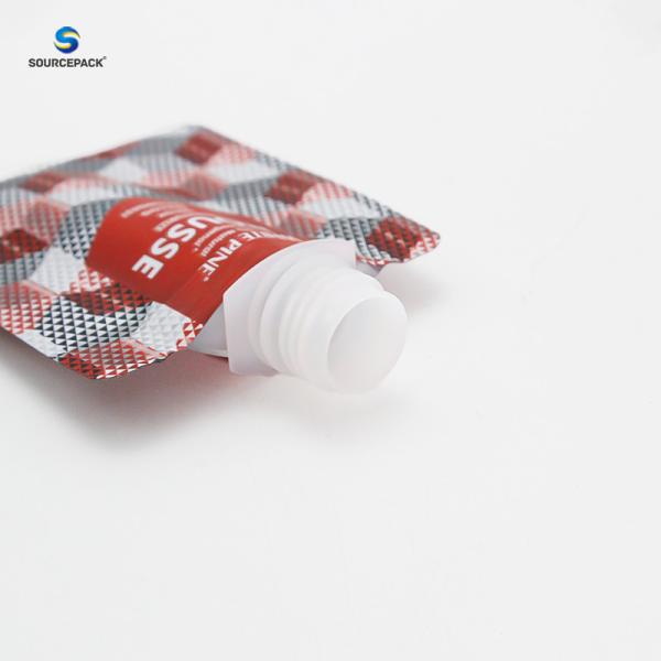 Customized Plastic Liquid Spout Pouch Small Cream Cosmetic Aluminum Waterproof