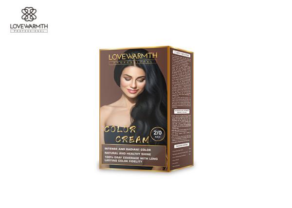 Irritação preta natural de Kit Natural Herbal Formula No da cor de 2,0 cabelos dos adultos