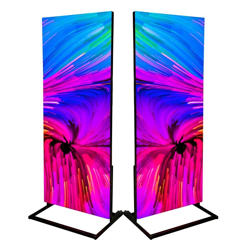 New LED poster display/ultra light poster LED screen