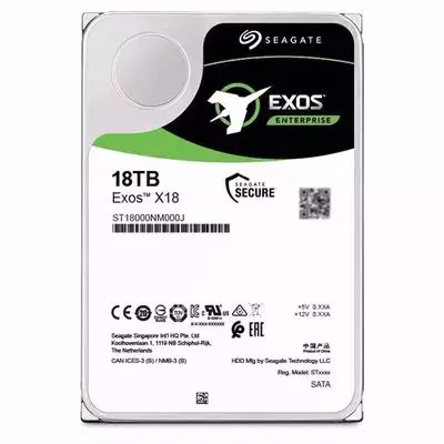Жесткий диск 6Gb/S Seagate Exos X18 ST18000NM000J 18TB SATA