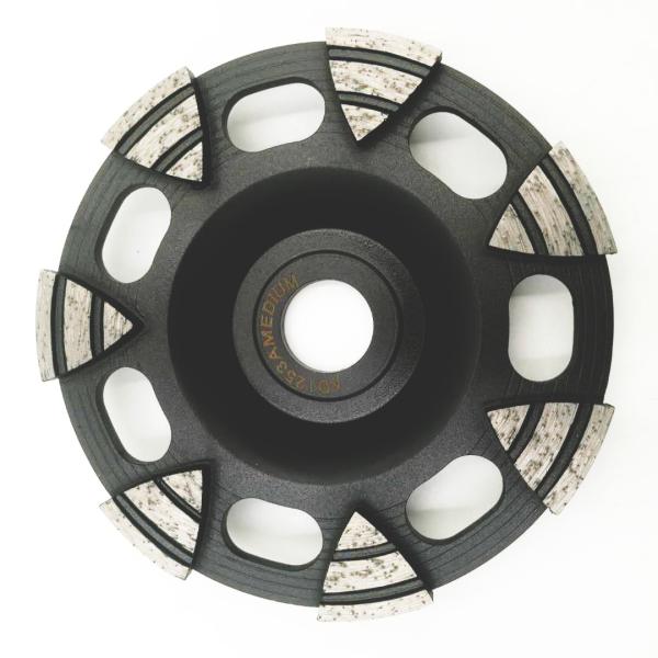 Triangle-seg Metal Bond Diamond Grinding Wheel For Concrete Surface Grinding