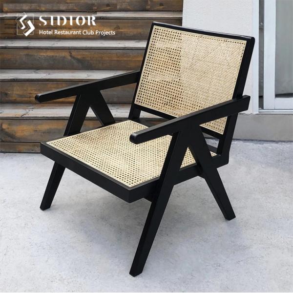 Morden Design Arm Chair, solid wood leisure chair,natural ratton finished, living room lounge chair,leisure lounge chair