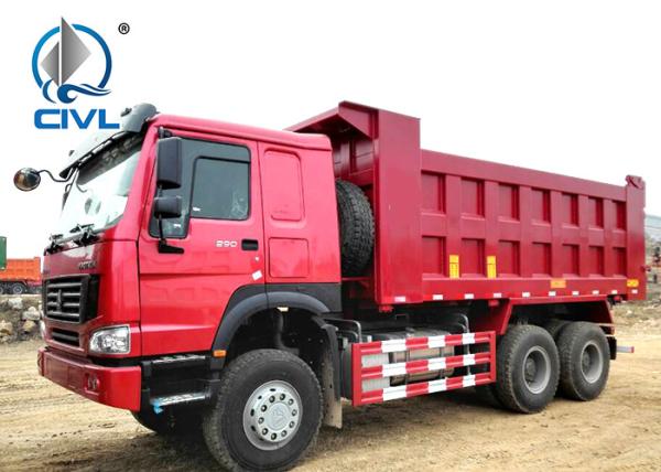 Sinotruk Howo 6 X4 Dump Truck (Lhd) tipper truck  new 25ton dumper 371hp engine euro II