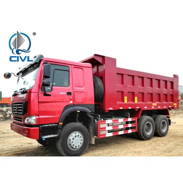 40T LHD 6X4 SINOTRUK HOWO Tipper Dump Truck Euro 2 336HP Engine HYVA Front Lifting