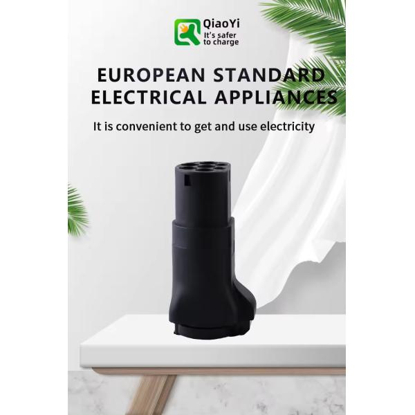Qiaoyi AC Type 2 Ev Charging Station Type2 Interface Standard to International Power Plug Sea Adapter