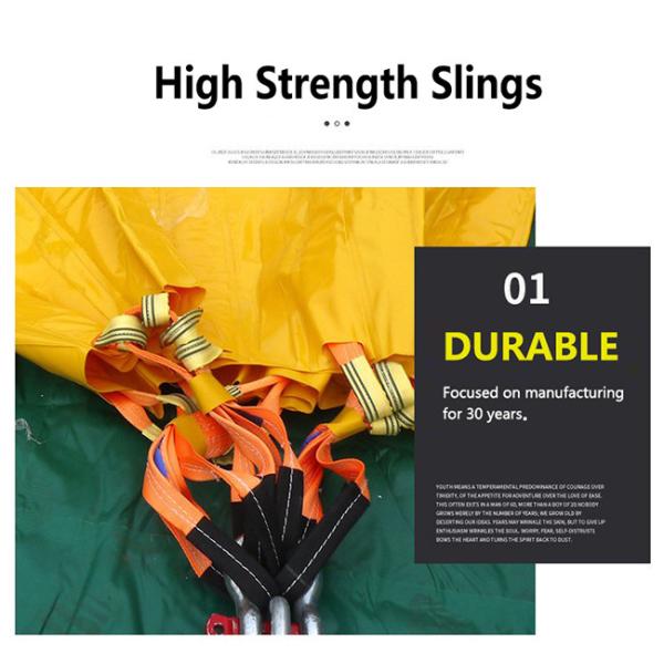 Испытание нагрузки крана Водные мешки толщина 0,4 мм - 2,5 мм