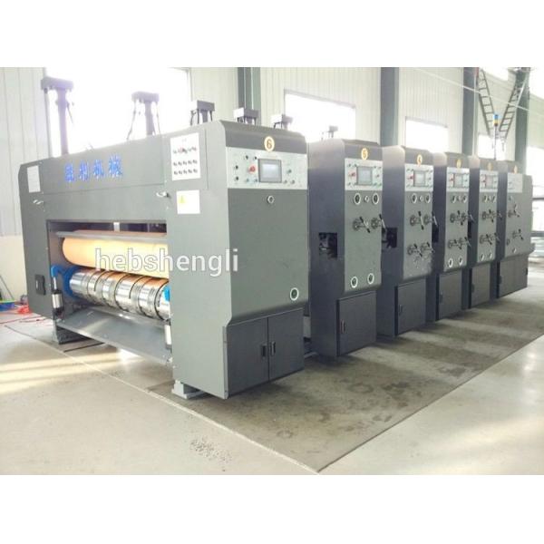 High Speed Flexographic Box Printing Machine With High Precision