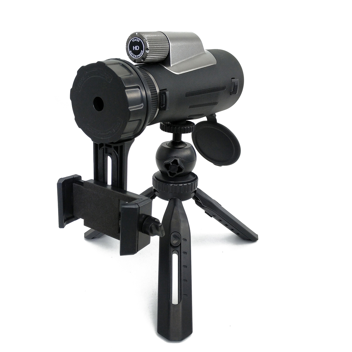 телескоп наивысшей мощности 12X56 Monocular с фокусом призмы треноги BAK4 держателя смартфона двойным