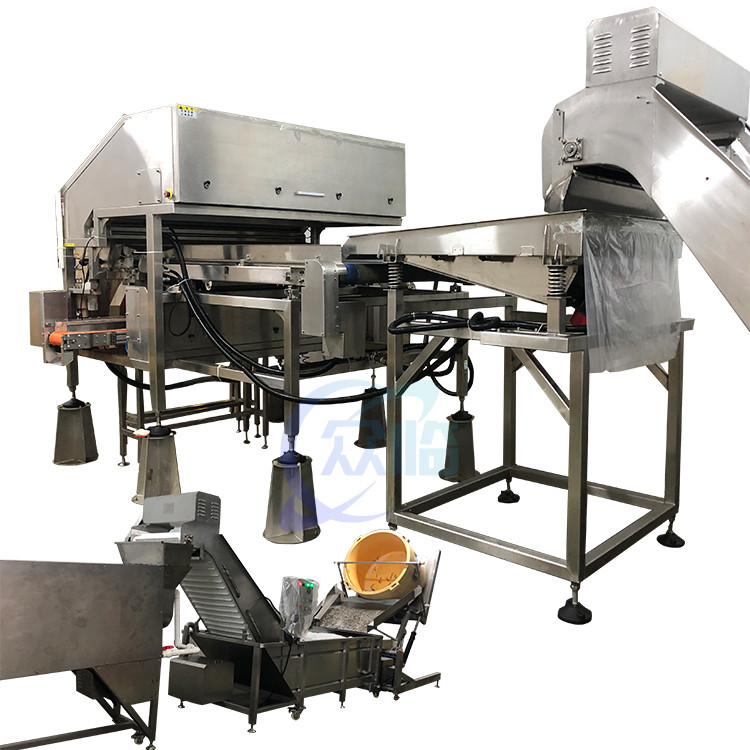 1000-1500KG Smart Shrimp Deheading Machine Seafood Processing Machinery