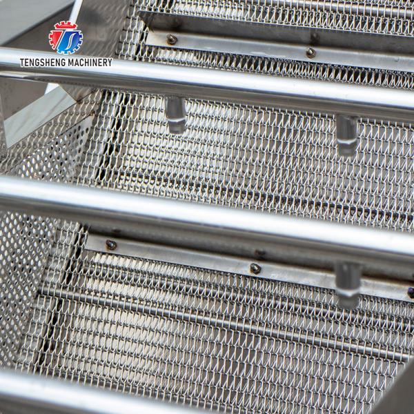 380V3.5KW Corn blanching and cleaning machine blanching machine high temperature and high pressure spray bubble cleaning