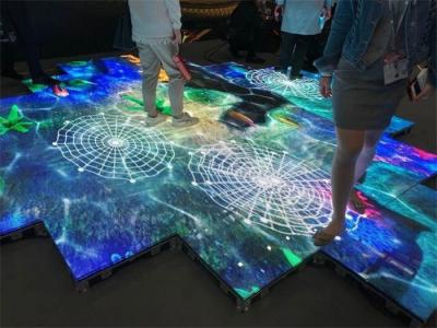 SMD3535 LED Lighted Floor Tiles , P8.92 3d Dance Floor 5 years Warranty